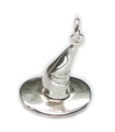 Häxor - Wizards hatt silver charm .925 x 1 Halloween charm