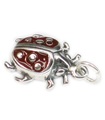 Charm en argent sterling coccinelle Bug .925 x 1 Charmes de coccinelles