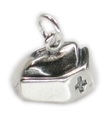 Infirmières chapeau breloque en argent sterling .925 x 1 infirmière breloques d'allaitement