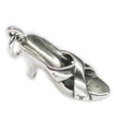 Shoe Slide Style Sterling Silber Charm .925 x 1