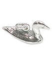 Loon Bird charm i sterling silver .925 x 1 Loons Birds berlocker