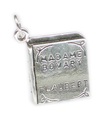 Madame Bovary bok av Flaubert charm i sterlingsilver .925 x 1 böcker