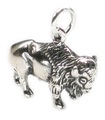 Srebrna zawieszka Buffalo .925 x 1 Charms Buffalo i Bison