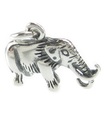 Woolly Mammoth charm i sterling silver .925 x 1 Dinosaur charm