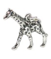 Giraff charm i sterling silver .925 x 1 Giraff charmar