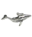 Blue Whale charm i sterling silver .925 x 1 valar