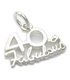 40 and Fabulous sterling silver charm .925 x 1 40th Birthday Age Forty