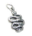 Charm pequeño serpiente en plata de ley .925 x 1 Charms serpientes