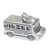 School Bus sterling silver charm .925 x 1 Schools Buses charms