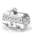 Camper Van Sterling Silber Charm .925 x 1 Campers Vans