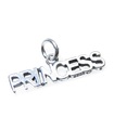 Princess charm i sterling silver .925 x 1 Skönhet & prinsessor charm