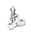 Number One DAD berlock i sterling silver .925 x 1 Dads berlocker