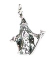 Wizard sterling silver charm .925 x 1 Wizards charm