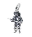 Feuerwehrmann Sterling Silber Charm .925 x 1 Feuerwehrmann Feuerwehr Charms