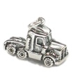 Truck Cab Semi Lorry charm i sterling silver .925 x 1 Trucks Cabs charm