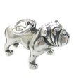 Bulldog charm i sterling silver .925 x 1 Bull Dog Bulldogs berlocker