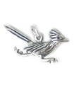 Road Runner sterling silver charm .925 x 1 Roadrunners charms