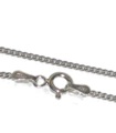 Collana a catena in argento sterling da 20 pollici .925 x 1 collane a catena