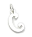 Bokstav C Initial charm i sterling silver .925 x1 Bokstäver Initial charm