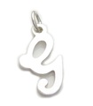 Bokstav G Initial charm i sterling silver .925 x1 Bokstäver Initial charm