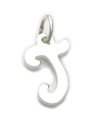 Lettera J iniziale charm in argento sterling .925 x1 lettere iniziali charms