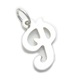 Letter P Initial sterling silver charm .925 x1 Letters Initials charms