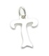 Letter T Initial sterling silver charm .925 x1 Letters Initials charms