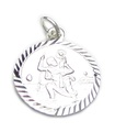 Saint Christopher bara hänge i sterling silver .925 x 1 St Christophers