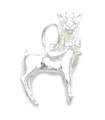 Bambi charm i sterling silver .925 x 1 Deers Fawns Baby Deer