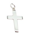 Cruz - Crucifijo colgante de plata de ley Santo Jesucristo .925 x 1