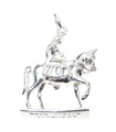 Lady Godiva charm i sterling silver .925 x 1 Grevinnan av Mercia berlocker FNC075