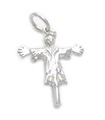 Charm épouvantail en argent sterling .925 x 1 Épouvantails Scare Crow charms