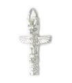 Totem Pole berlock i sterling silver .925 x 1 Indiansk charm