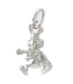 Kanin sterling silver charm .925 x 1 Bunny Rabbits Hare Hares berlocker