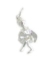 Can Can Dancer sterling silver charm .925 x 1 Dancing Girls charms