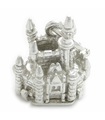 Charme d'ouverture de château de fée en argent sterling .925 x1 charmes de châteaux de princesse