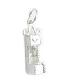 Grandfather Clock sterling silver charm .925 x 1 Grand Father Clocks