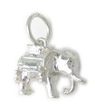 Charm elefante en plata de ley .925 x 1 Charms elefantes