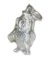 Charm mobile in argento sterling gufo saggio .925 x 1 laureato e laurea