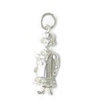 Victorian Lady charm i sterling silver .925 x 1 viktoriansk charm