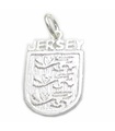 Jersey Crest berlock i sterling silver .925 x 1 Travel Country Jersey charm