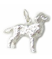 Charm perro Setter en plata de ley .925 x 1 Charms Perros Setter