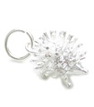 Breloque hérisson en argent sterling .925 x 1 hedgehogs hedge hog charms