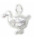 Dodo sterling silver charm .925 x 1 Dodos Mauritius Extinct birds charms