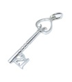 21st Birthday Key charm i sterling silver .925 x 1 Twenty First charm