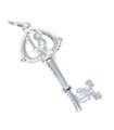 18th Birthday Key sterling silver charm .925 x 1 Arton födelsedagar