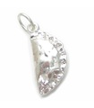 Cornish Pasty charm i sterling silver .925 x 1 Pasties Pastys berlocker