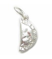 Cornish Pasty charm i sterling silver .925 x 1 Pastys Pasties charm