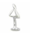 Toadstool - breloque champignon en argent sterling .925 x 1 breloques Fungi