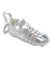 Fußballschuh Sterling Silber Charm .925 x 1 Fußball Charms